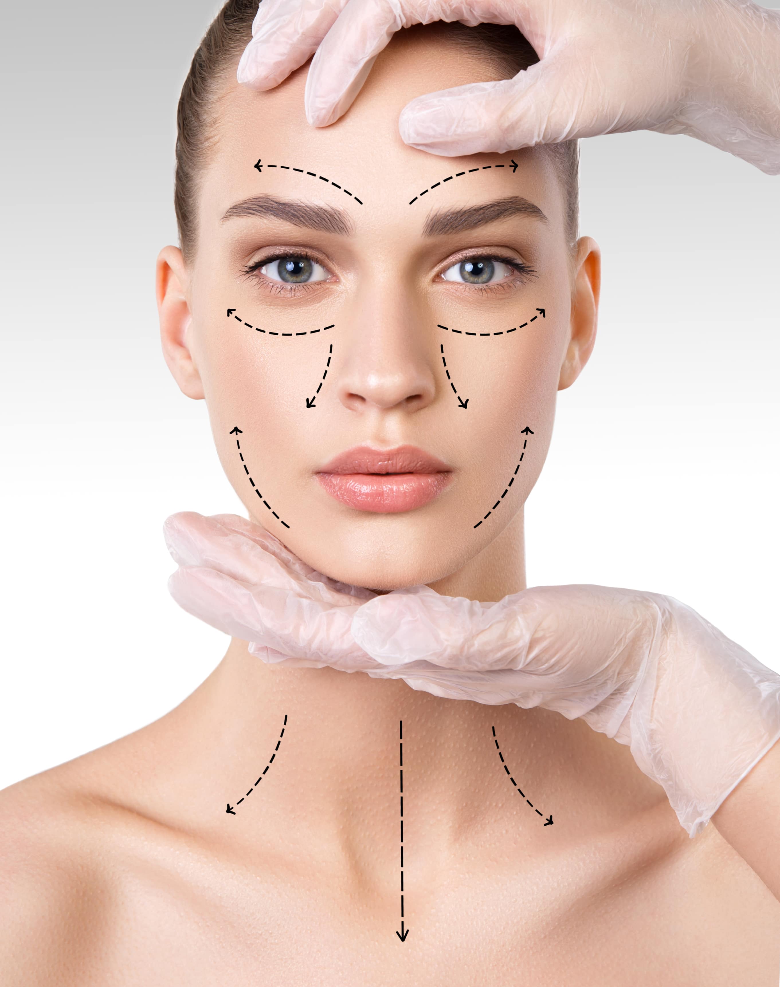 Inicio 19 beautiful young woman with clean fresh skin facial treatment